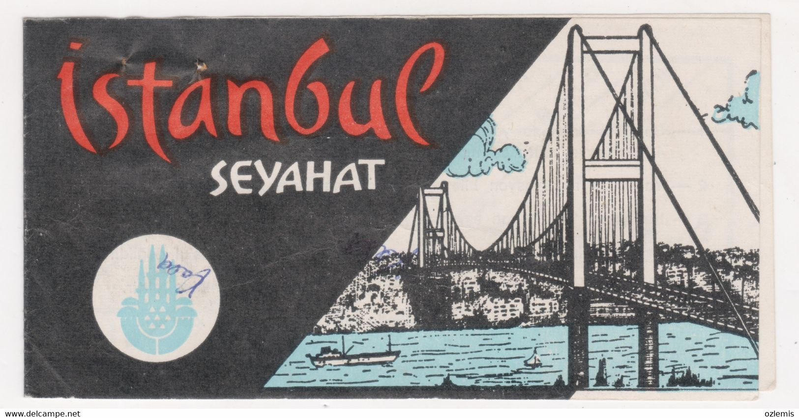 TURKEY ISTANBUL SEYAHAT BUS TICKET 1983 - Ohne Zuordnung