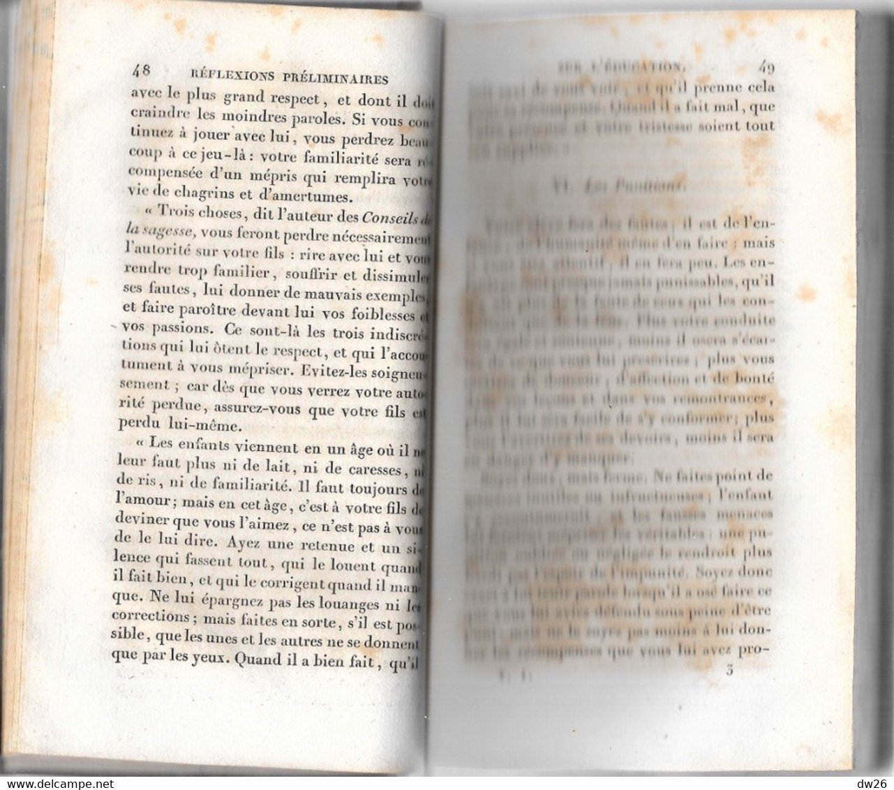 L'Ecole Des Moeurs Par M. Blanchard En 3 Tomes, Réflexions Morales Sur Les Maximes De La Sagesse 1824 - Godsdienst