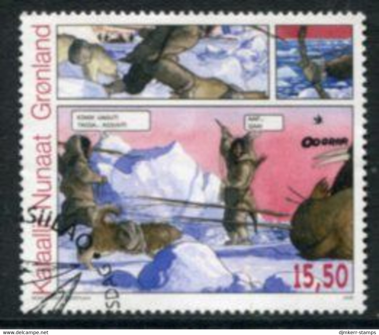 GREENLAND 2009 Comics I Used.   Michel 536 - Usados