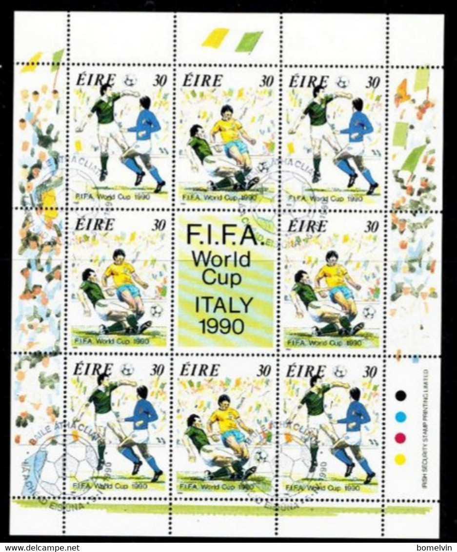 World Cup 1990. Ir09 - Blokken & Velletjes