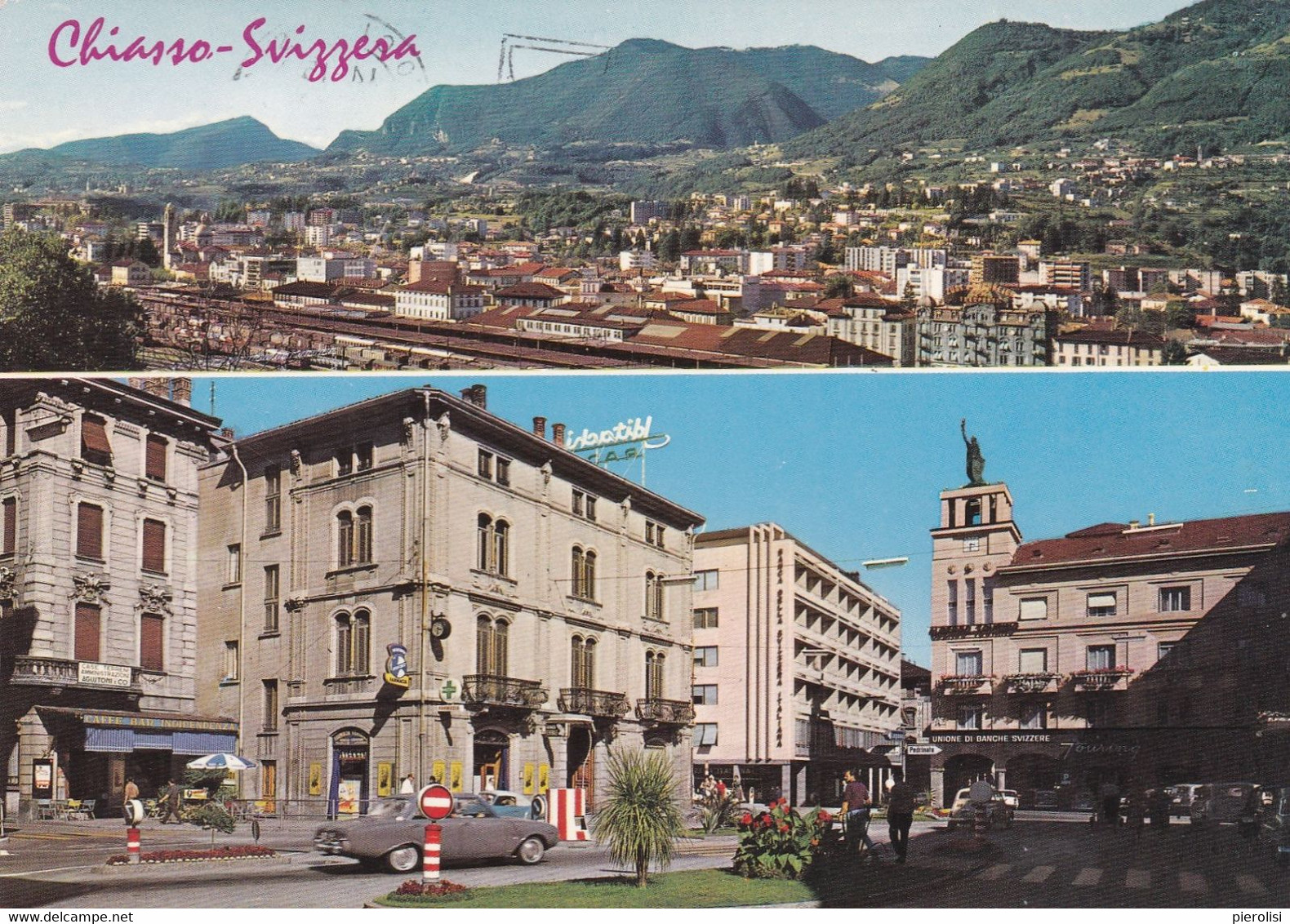 (B-ST659) - CHIASSO (Canton Ticino)- Panorama E Piazza Indipendenza - Chiasso