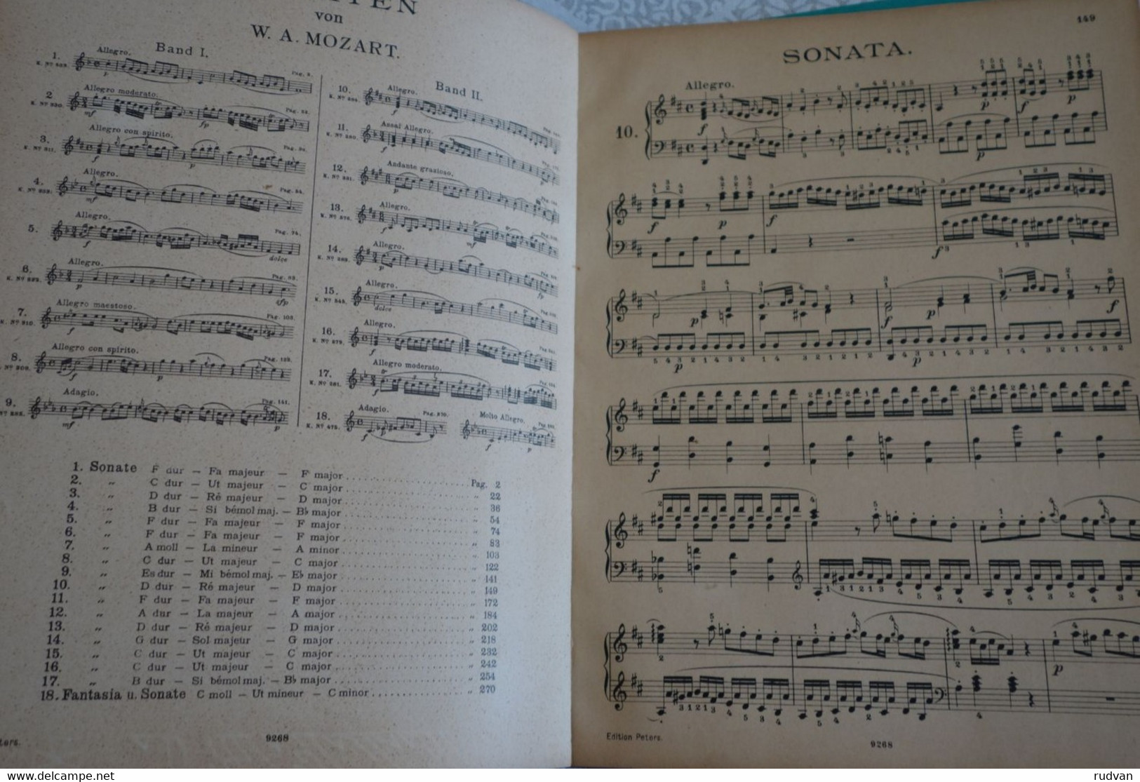 Sonate Pour Piano Forte Solo - Louis Köhler Et Adolf Ruthardt - Musique