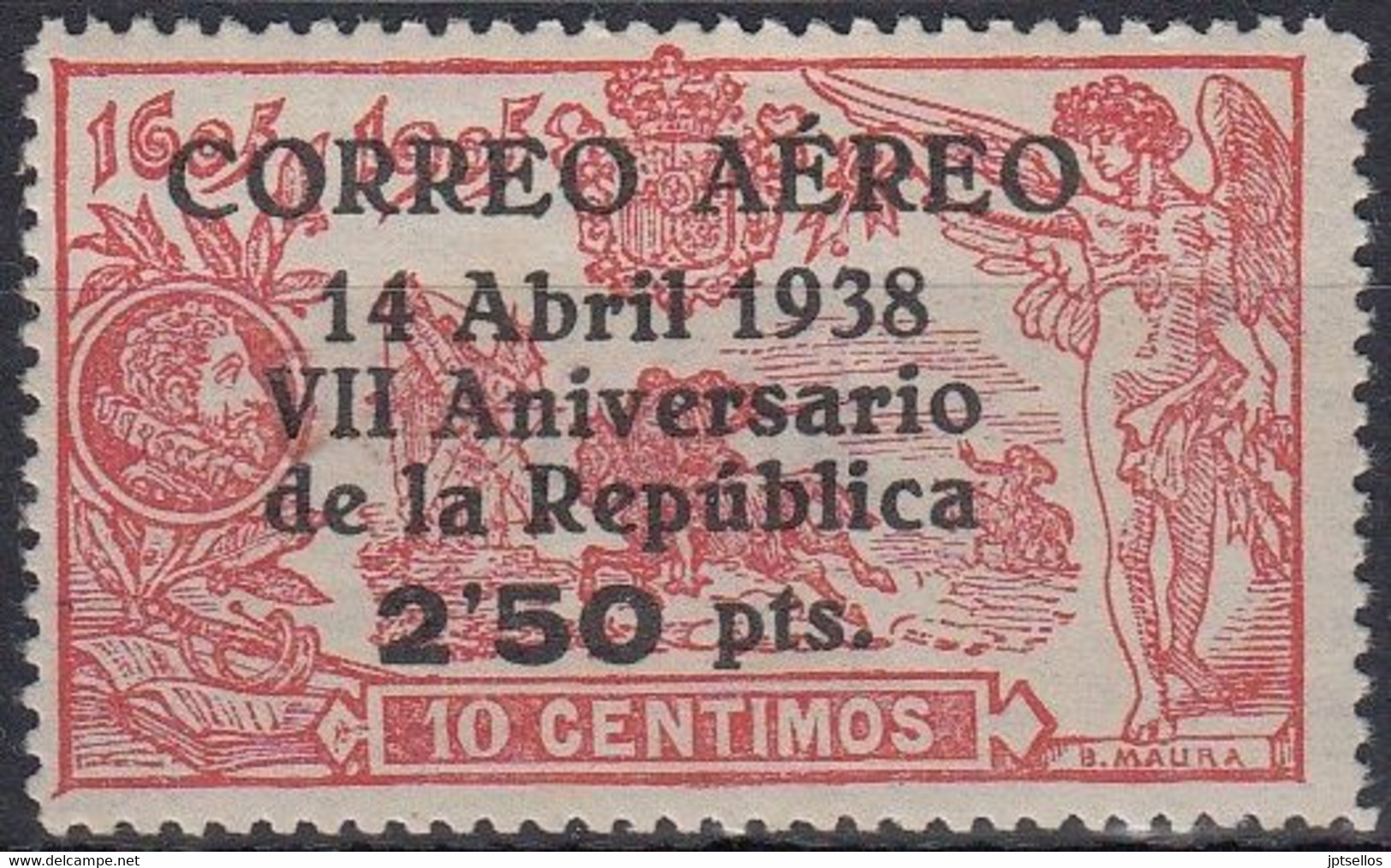 ESPAÑA 1938 Nº 756 NUEVO, BIEN CENTRADO (REF. 01) - Ungebraucht