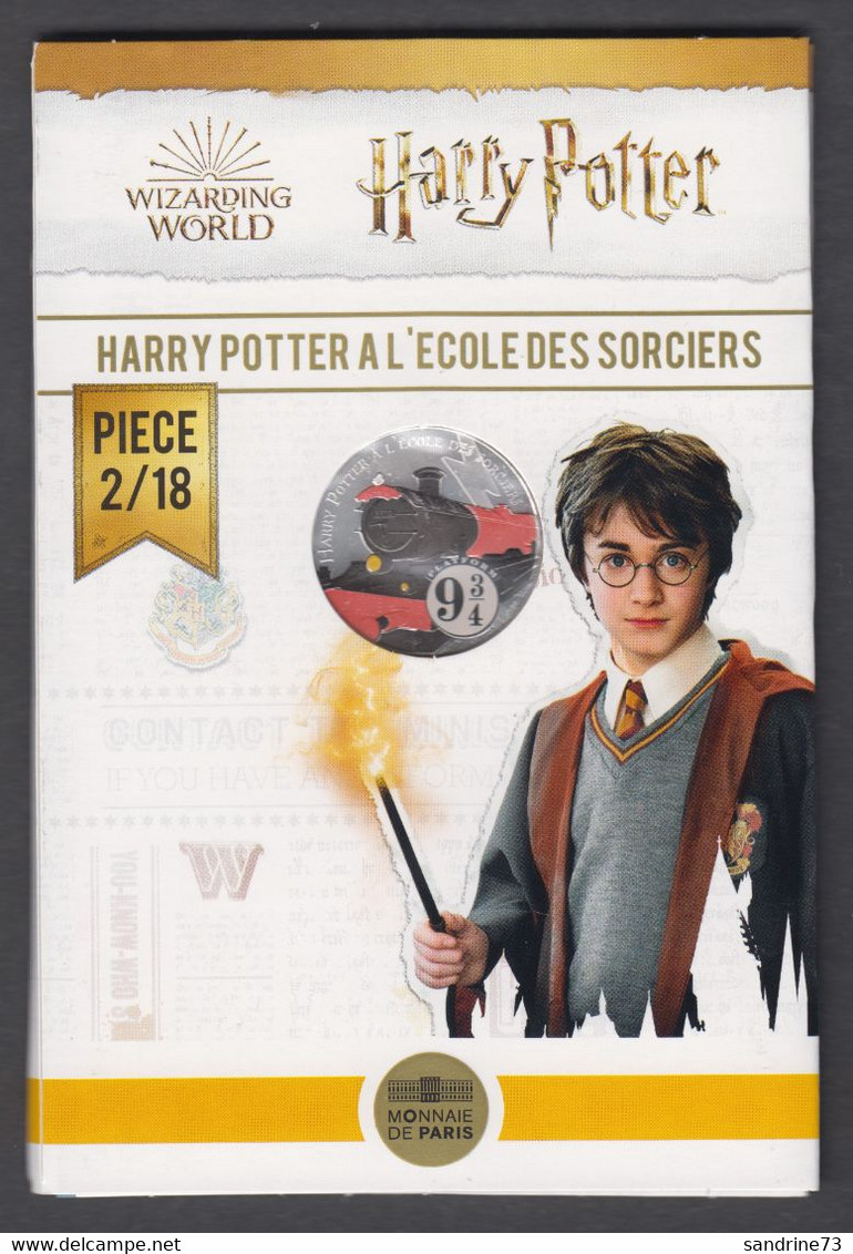 France - Pièce De 10 Euros Argent - Harry Potter à L'école Des Sorciers - N°2 - Frankreich