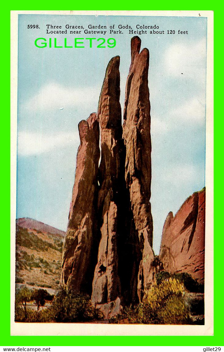 COLORADO SPRINGS, CO - THREE GRACES, GARDEN OF GODS, NEAR GATEWAY PARK - - Colorado Springs