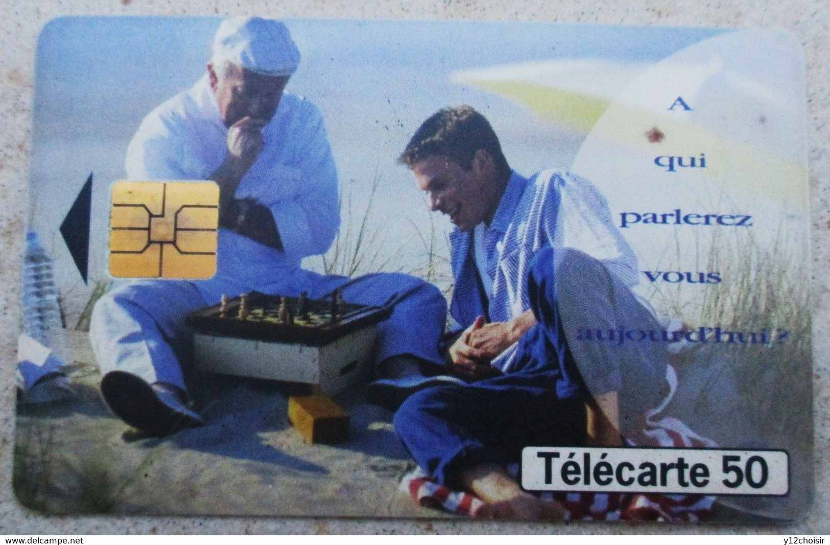 Télécarte 50 Joueurs Jeux D' échecs 1998 500 000 Ex FRANCE TELECOM - Jeux