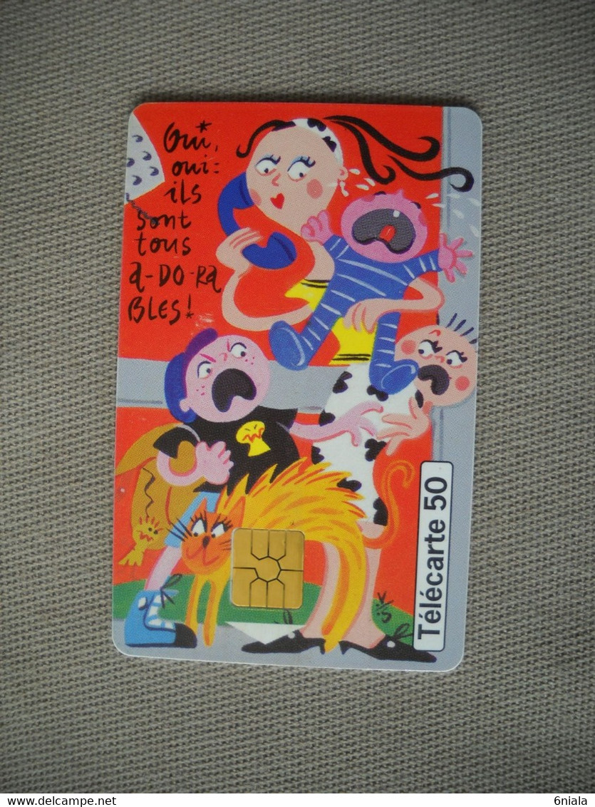6951 Télécarte Collection  Humour Dessin Animé  N° 1 Les Petits Diables ( Recto Verso)  Carte Téléphonique - Personaggi