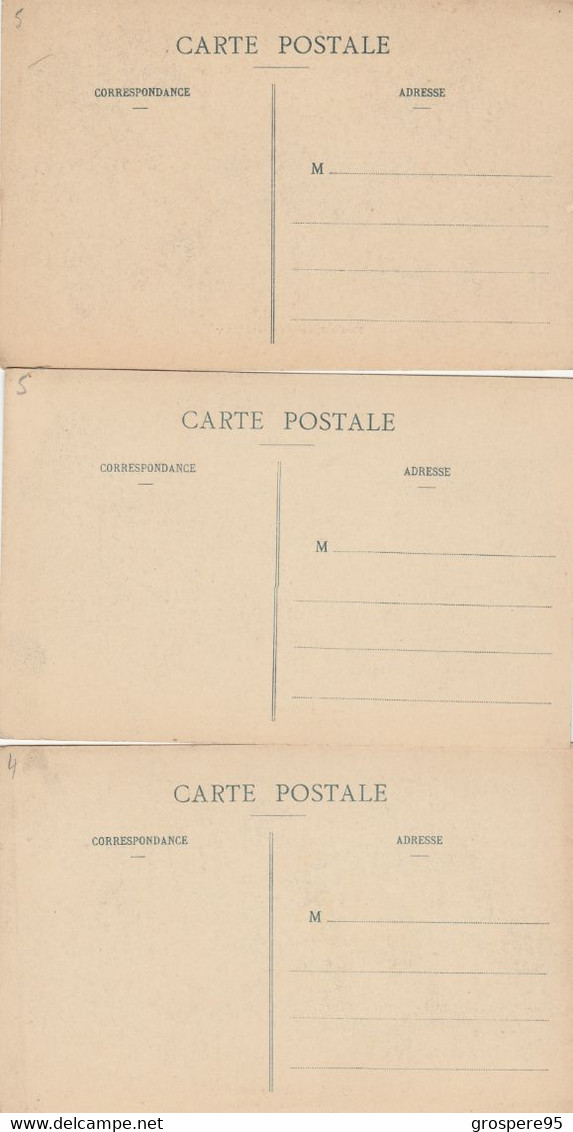 PARIS ECOLE JEAN BAPTISTE SAY  LOT 6 CARTES - Education, Schools And Universities