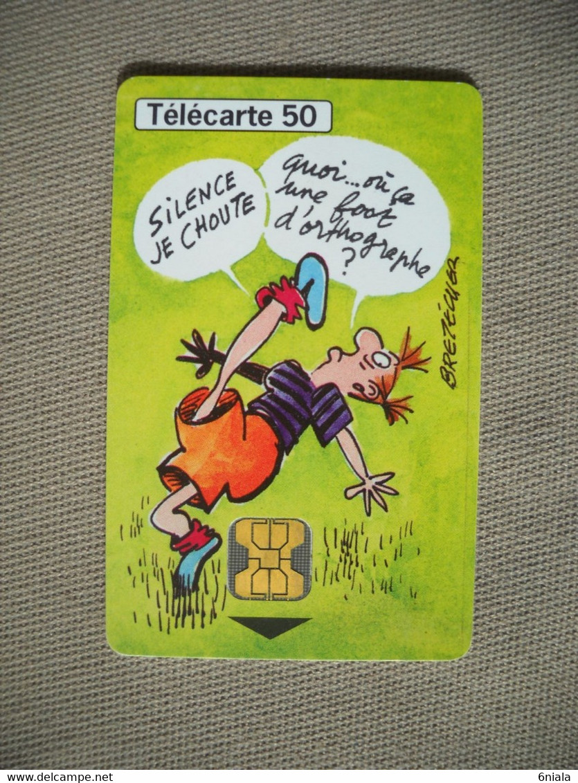 6957 Télécarte Collection BD Le Football Vu Par Dessinateur   BRETECHER  Agrippine  ( Recto Verso)  Carte Téléphonique - Fumetti