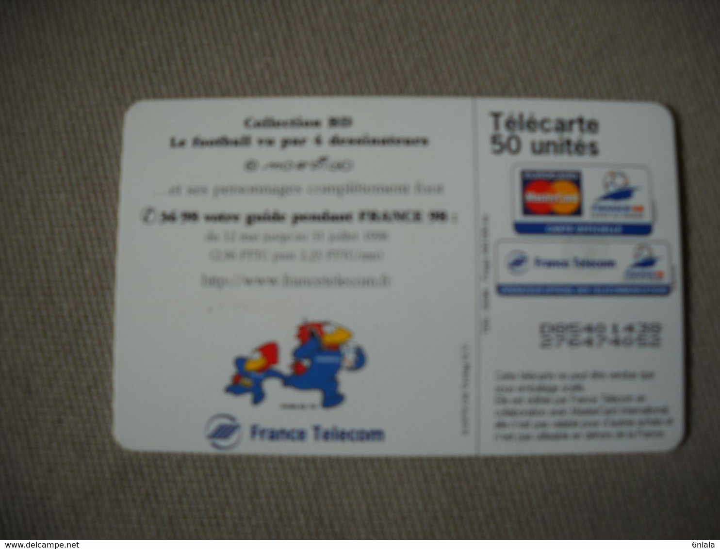 6959 Télécarte Collection BD Le Football Vu Par Dessinateur  MORDILLO  ( Recto Verso)  Carte Téléphonique - BD
