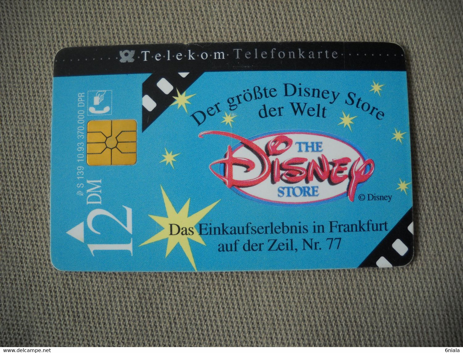 6962 Télécarte Collection WALT DISNEY COMPAGNIE STORE  Mickey ( Recto Verso)  Carte Téléphonique - Disney