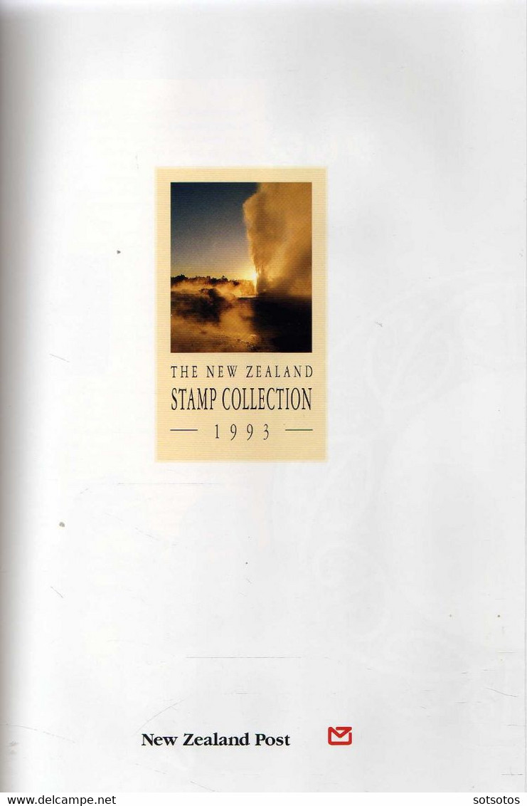 New Zealand - 1993 Annual Book  MNH (Mint Never Hinged) - Volledig Jaar