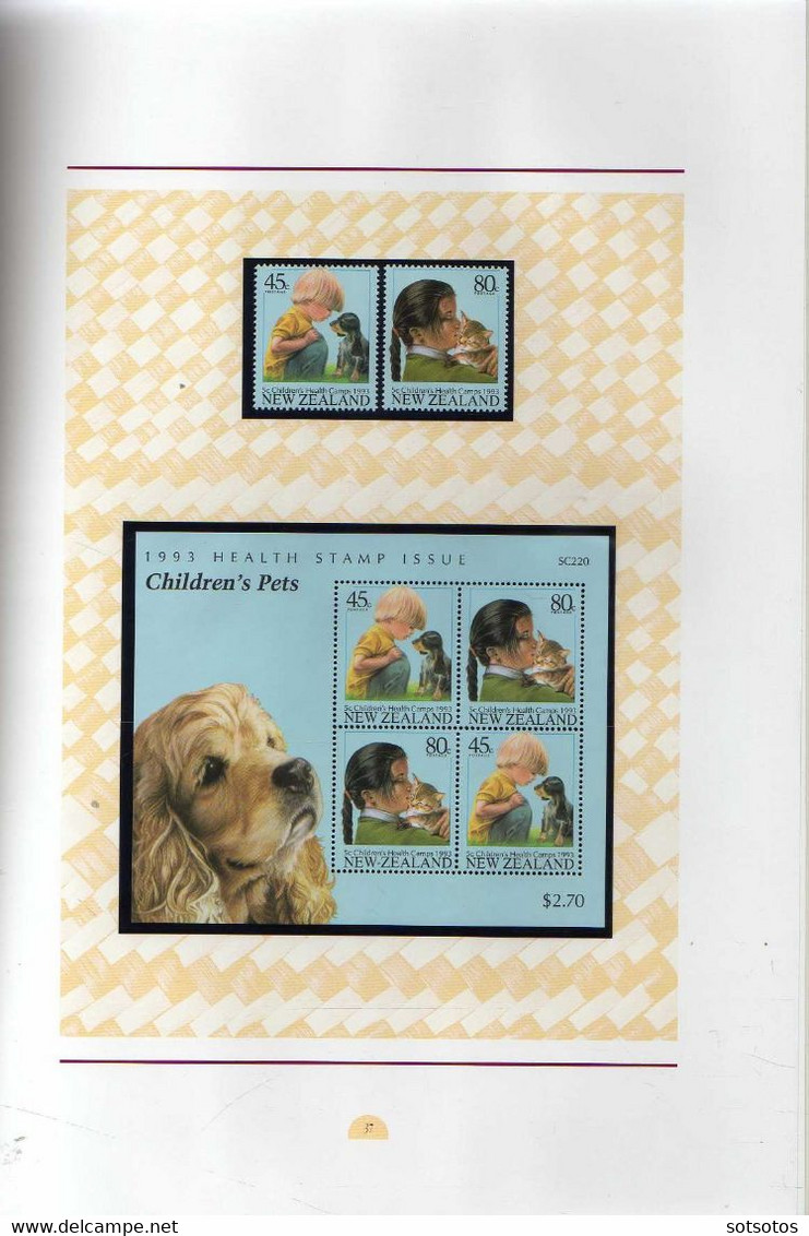 New Zealand - 1993 Annual Book  MNH (Mint never hinged)