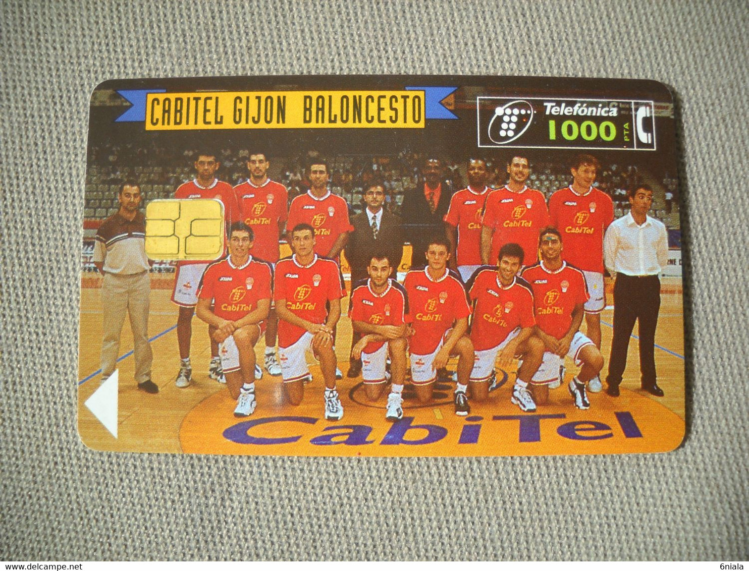 6967 Télécarte Collection SPORT  BASKET BALL Cabitel Gigon Baloncesto  ( Recto Verso)  Carte Téléphonique - Sport