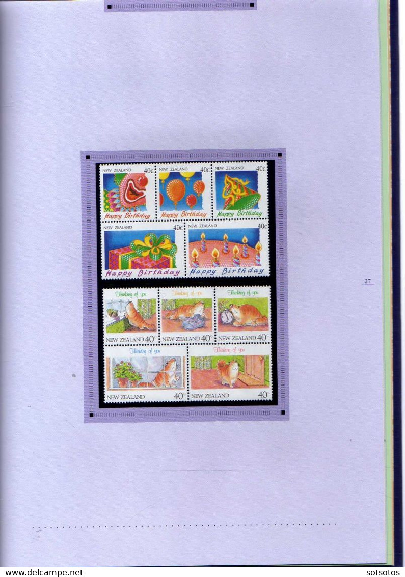 New Zealand - 1991 Annual Book  MNH (Mint never hinged)