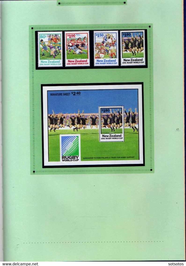 New Zealand - 1991 Annual Book  MNH (Mint never hinged)