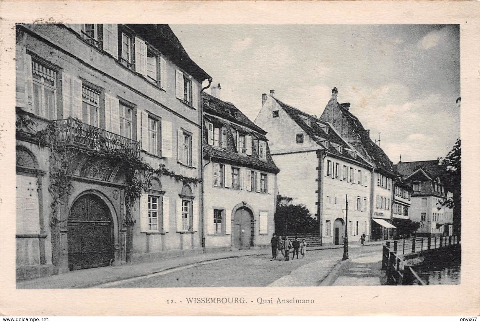 WEISSENBURG-WISSEMBOURG-67-Bas-Rhin-Quai Anselmann - Wissembourg