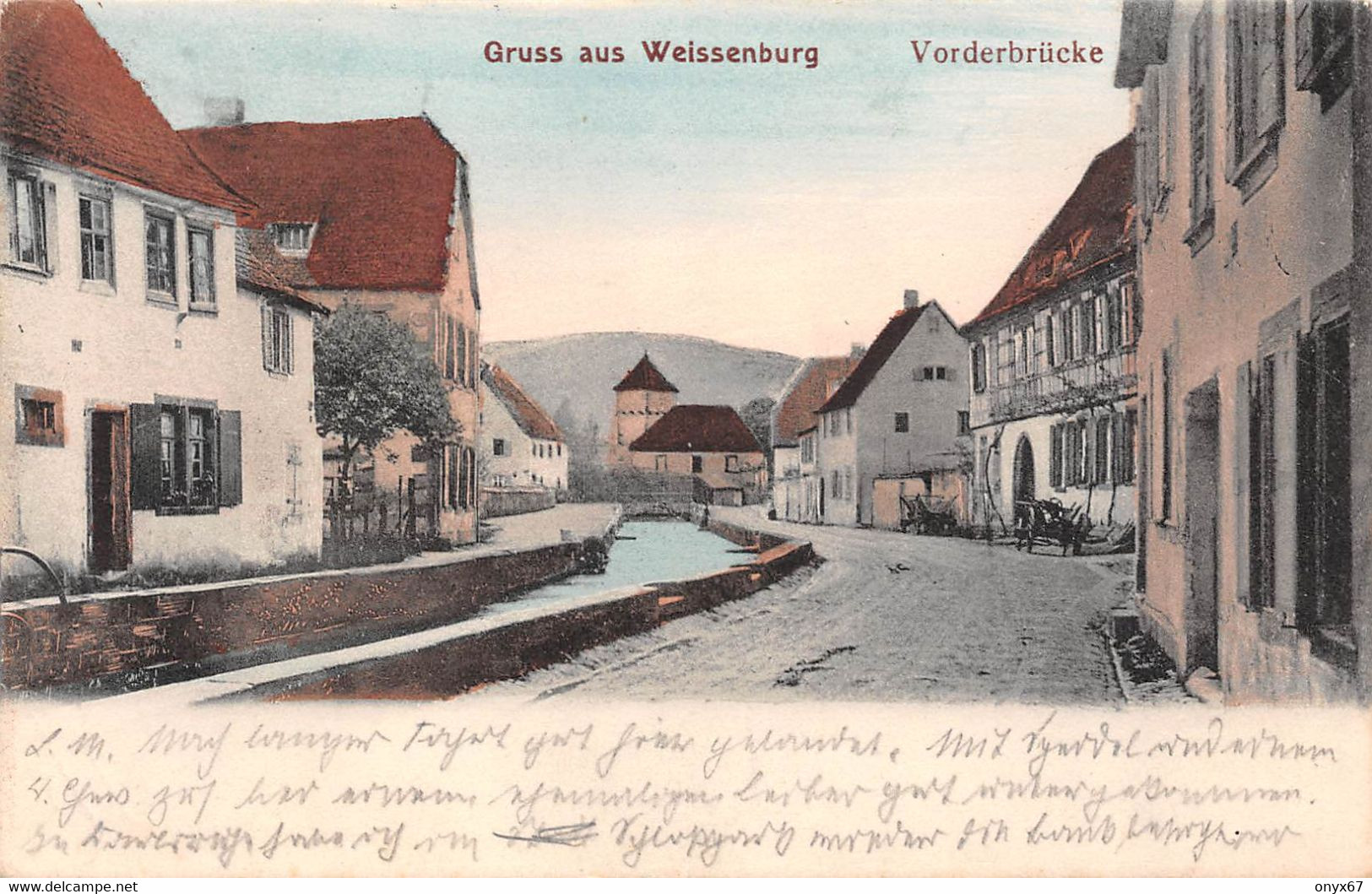 WEISSENBURG-WISSEMBOURG-67-Bas-Rhin-Vorderbrücke - Wissembourg