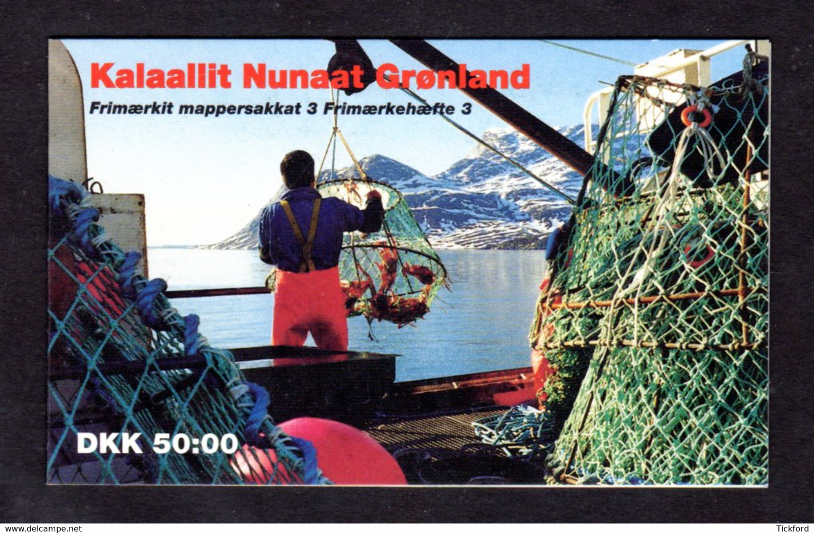 GROENLAND 1993 - Carnet Yvert C219 - Facit H3 - NEUF** MNH - Faune, Crabes Du Groenland - Postzegelboekjes