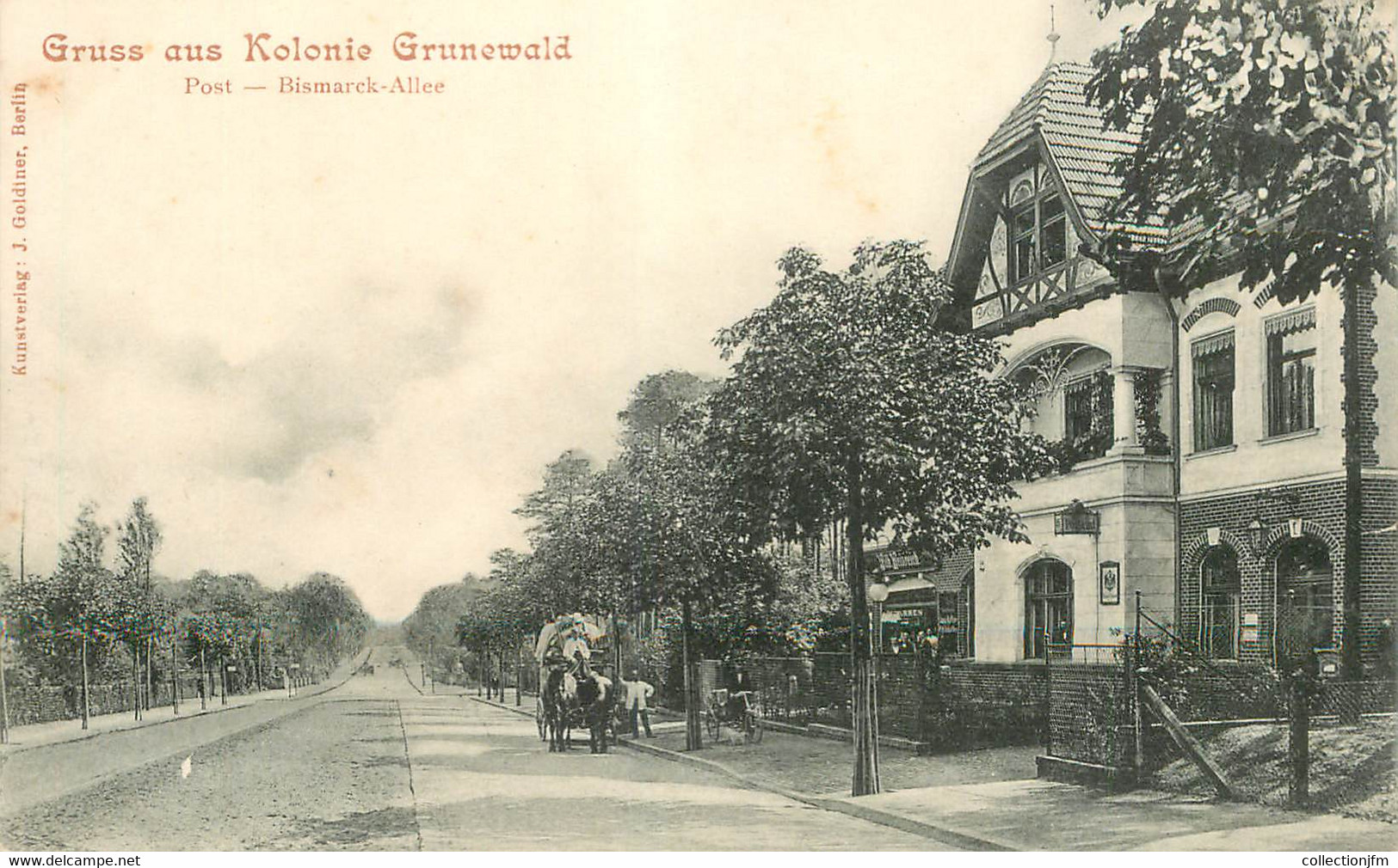 CPA ALLEMAGNE "Berlin Grunewald" - Grunewald