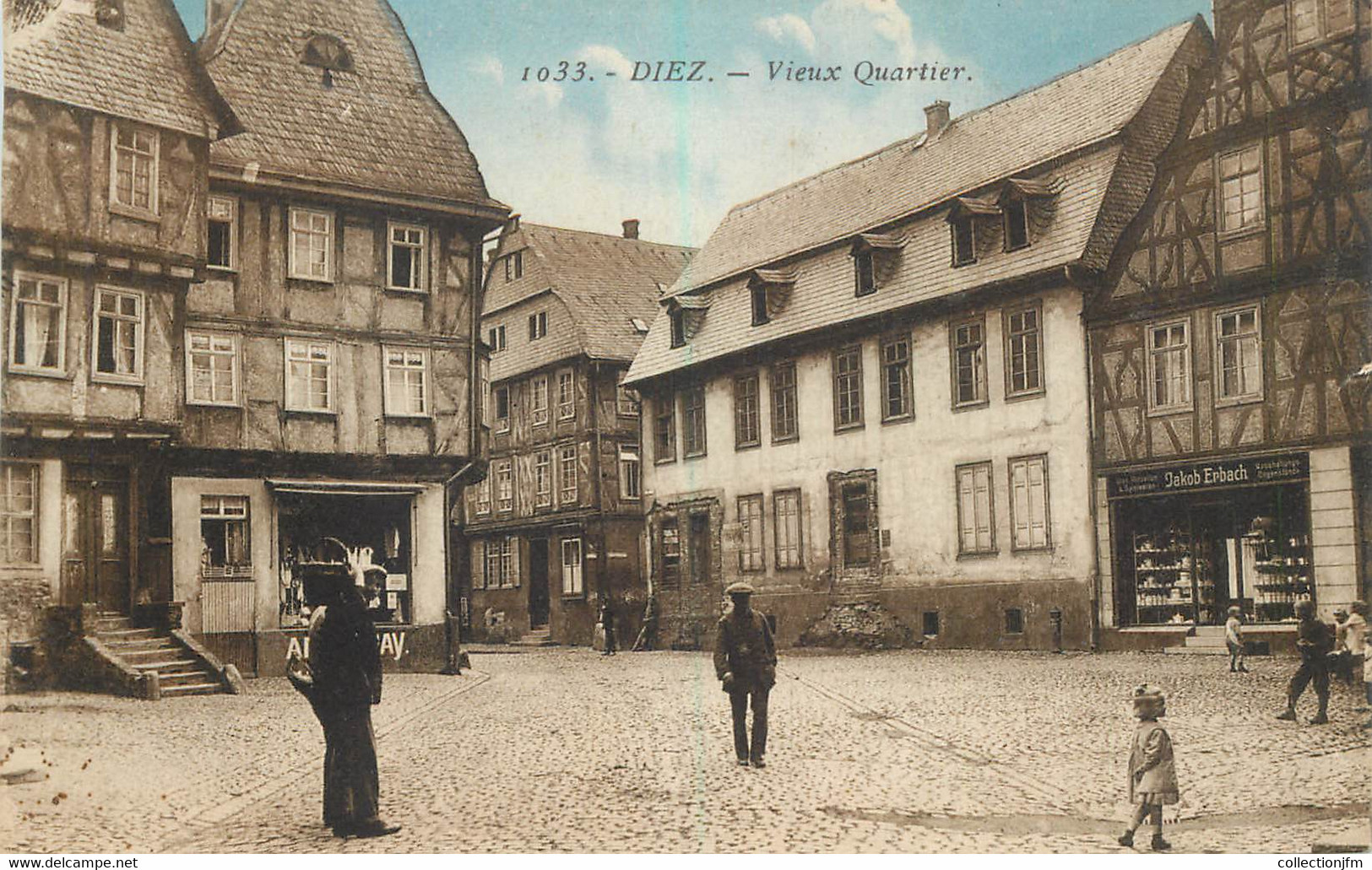 CPA ALLEMAGNE "Diez, Le Vieux Quartier" - Diez