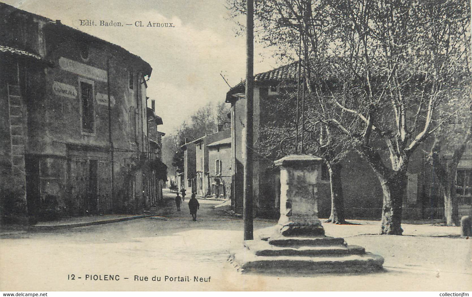 CPA FRANCE 84 " Piolenc, Rue Du Portail Neuf" - Piolenc