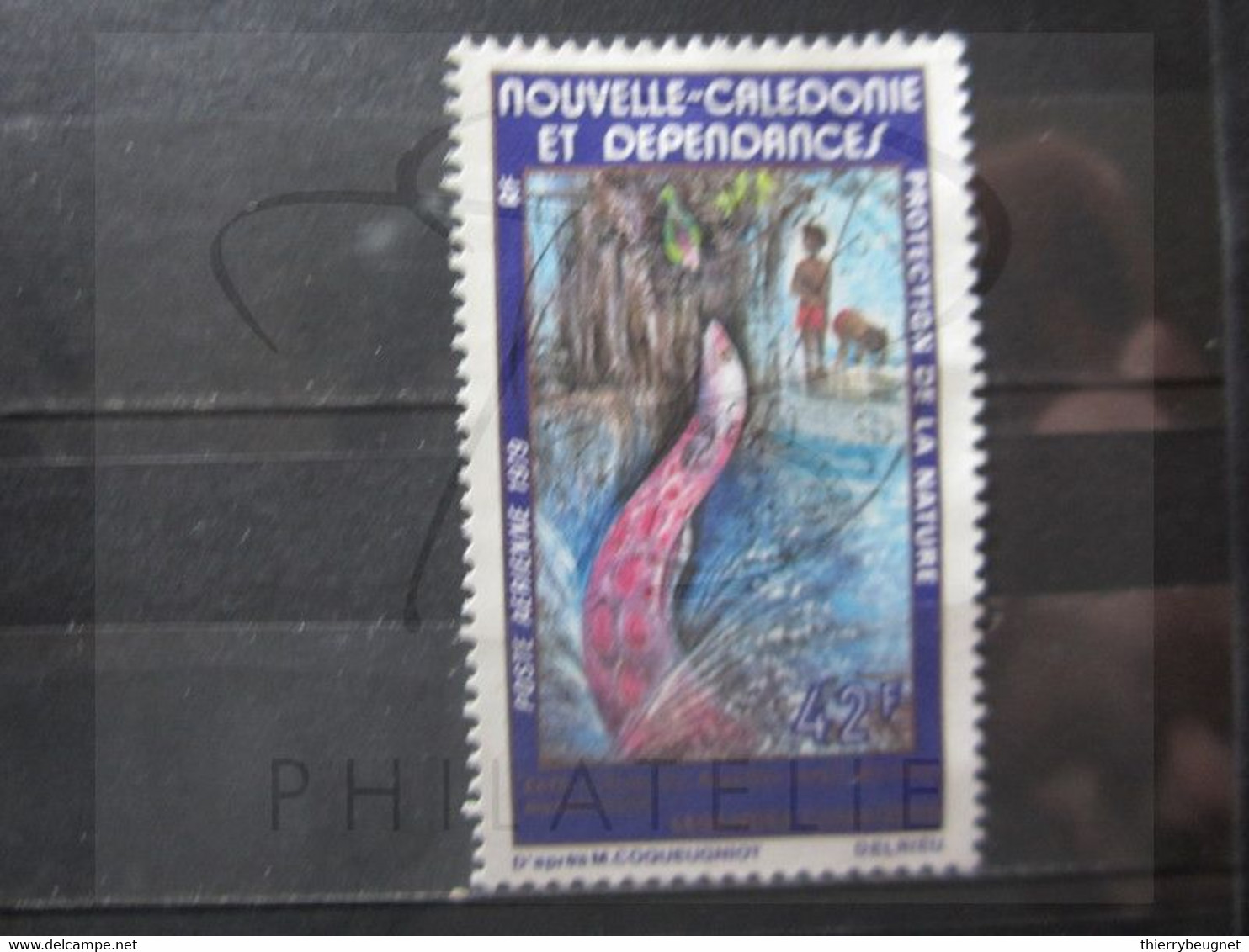 VEND BEAU TIMBRE DE POSTE AERIENNE DE NOUVELLE-CALEDONIE N° 196 !!! - Gebraucht