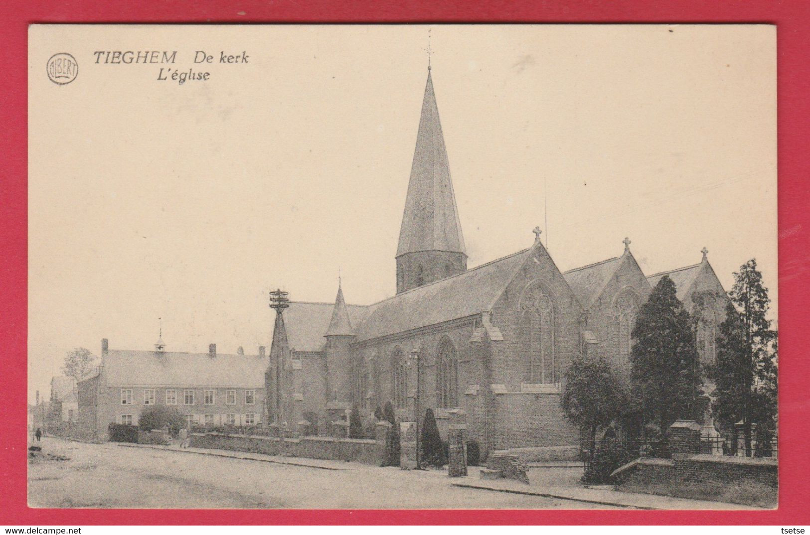 Tiegem - De Kerk ( Verso Zien ) - Anzegem