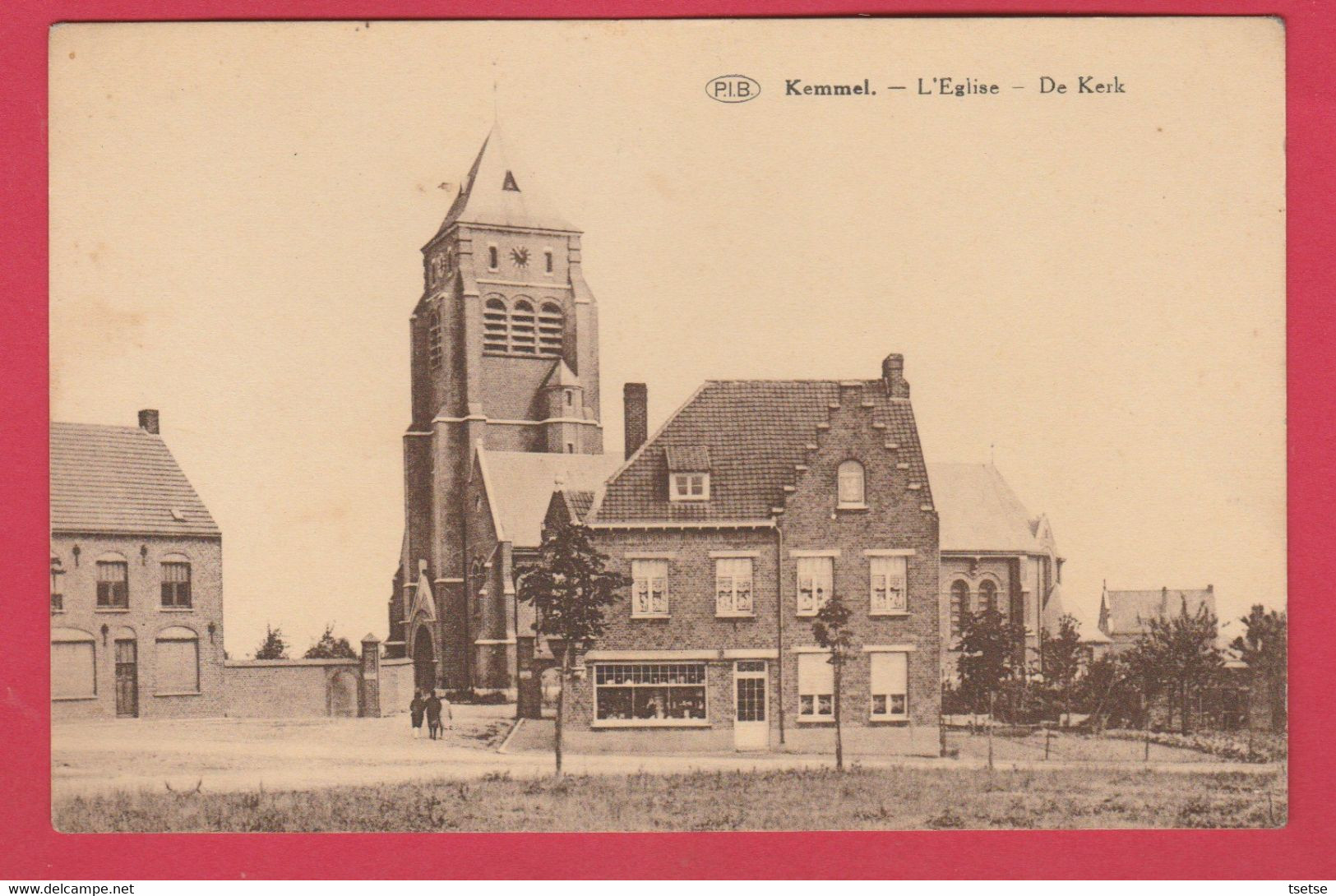 Kemmel - De Kerk ( Verso Zien ) - Heuvelland