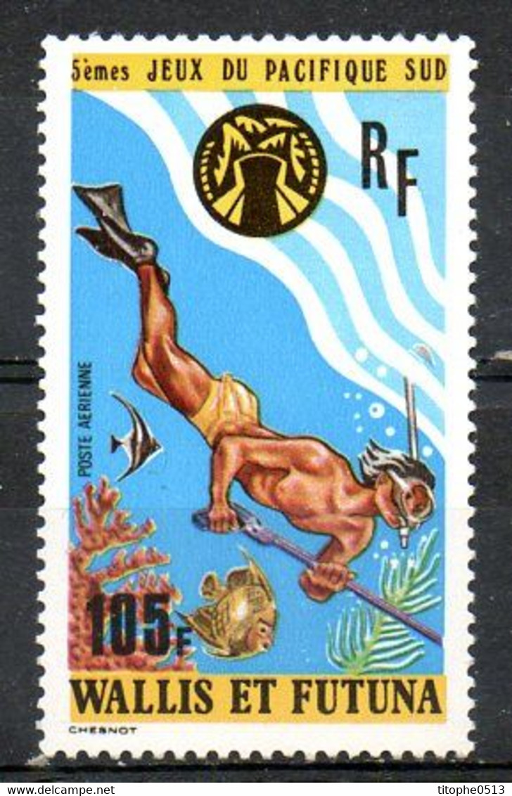 WALLIS ET FUTUNA. PA 66 De 1975. Chasse Sous-marine. - Tauchen