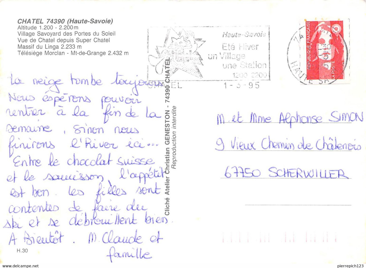 74 - Châtel - Multivues - Châtel