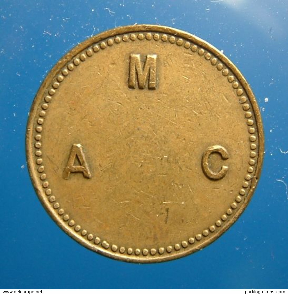 246-03 Hayes Number, New Number Amc-04   AMC   English Machine Token - Professionnels/De Société