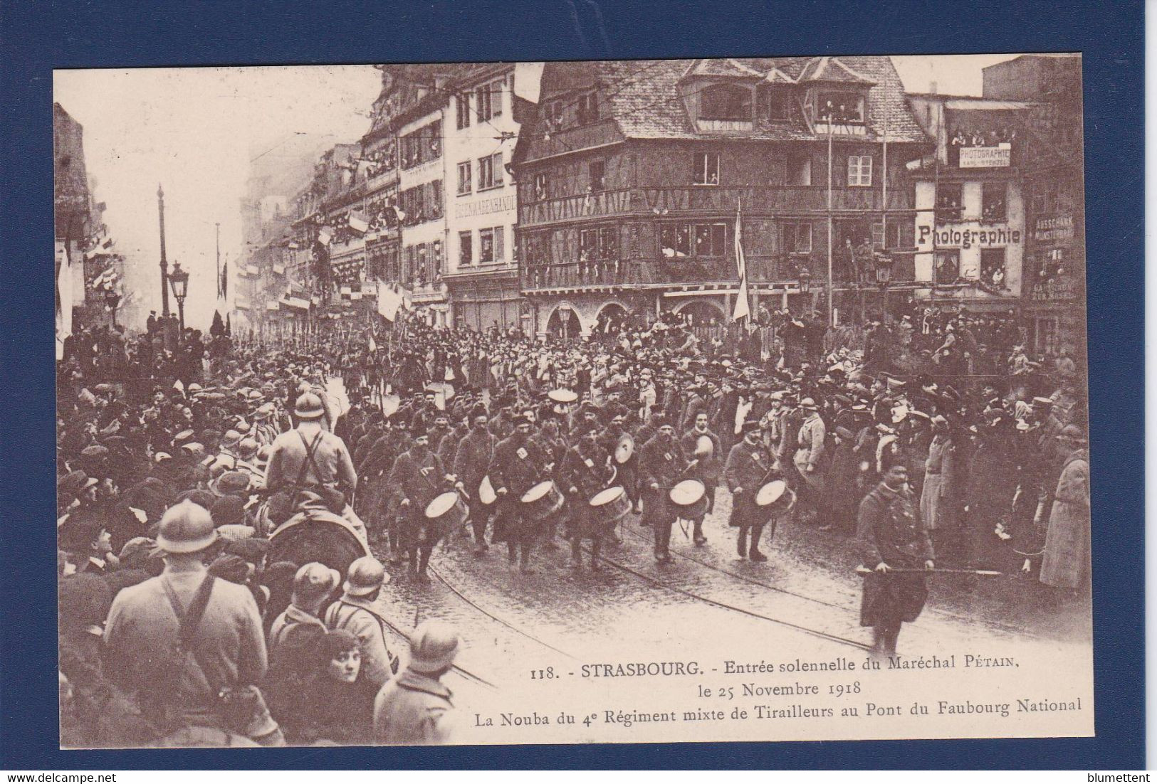 CPA [67] Bas Rhin > Strasbourg Alsace Guerre War WWI Libération Non Circulé édition Bergeret - Strasbourg