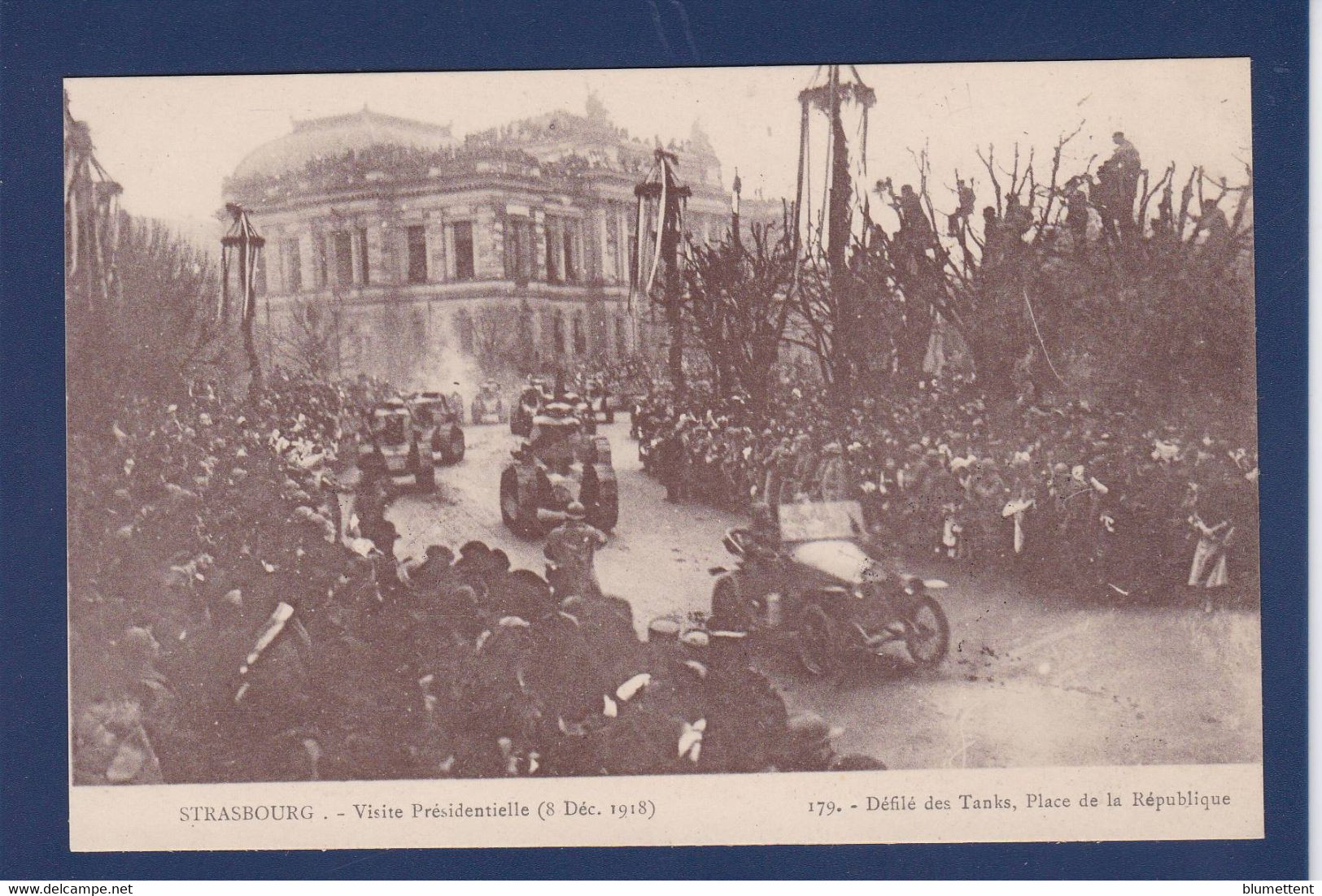 CPA [67] Bas Rhin > Strasbourg Alsace Guerre War WWI Libération Non Circulé édition Bergeret Voiture - Strasbourg