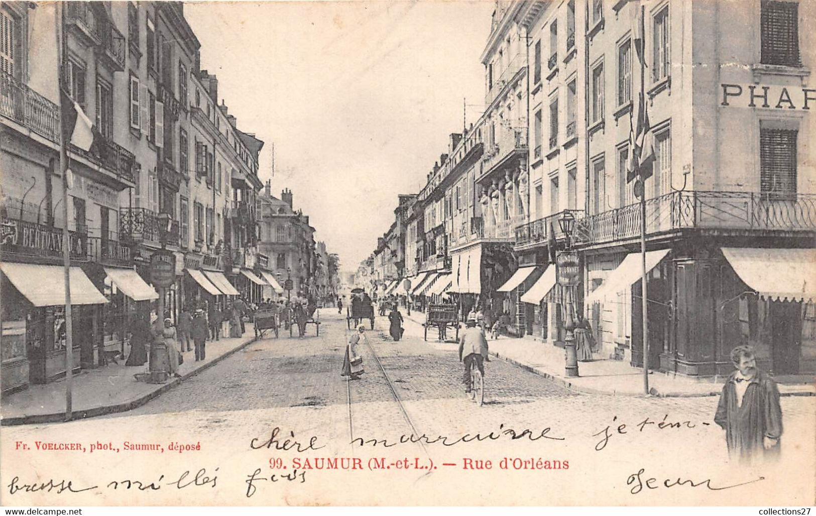 49-SAUMUR- RUE D'ORLEANS - Saumur