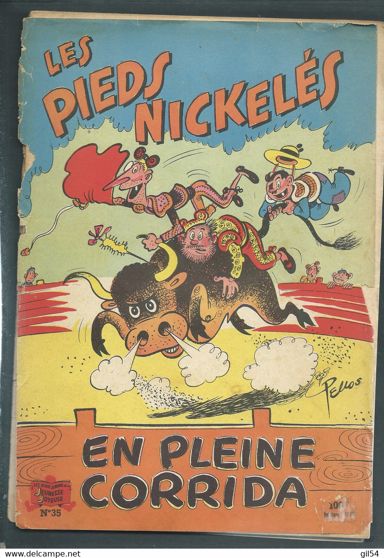 N° 35 . Les Pieds Nickelés En Pleine Corrida  FAU 9611 - Pieds Nickelés, Les