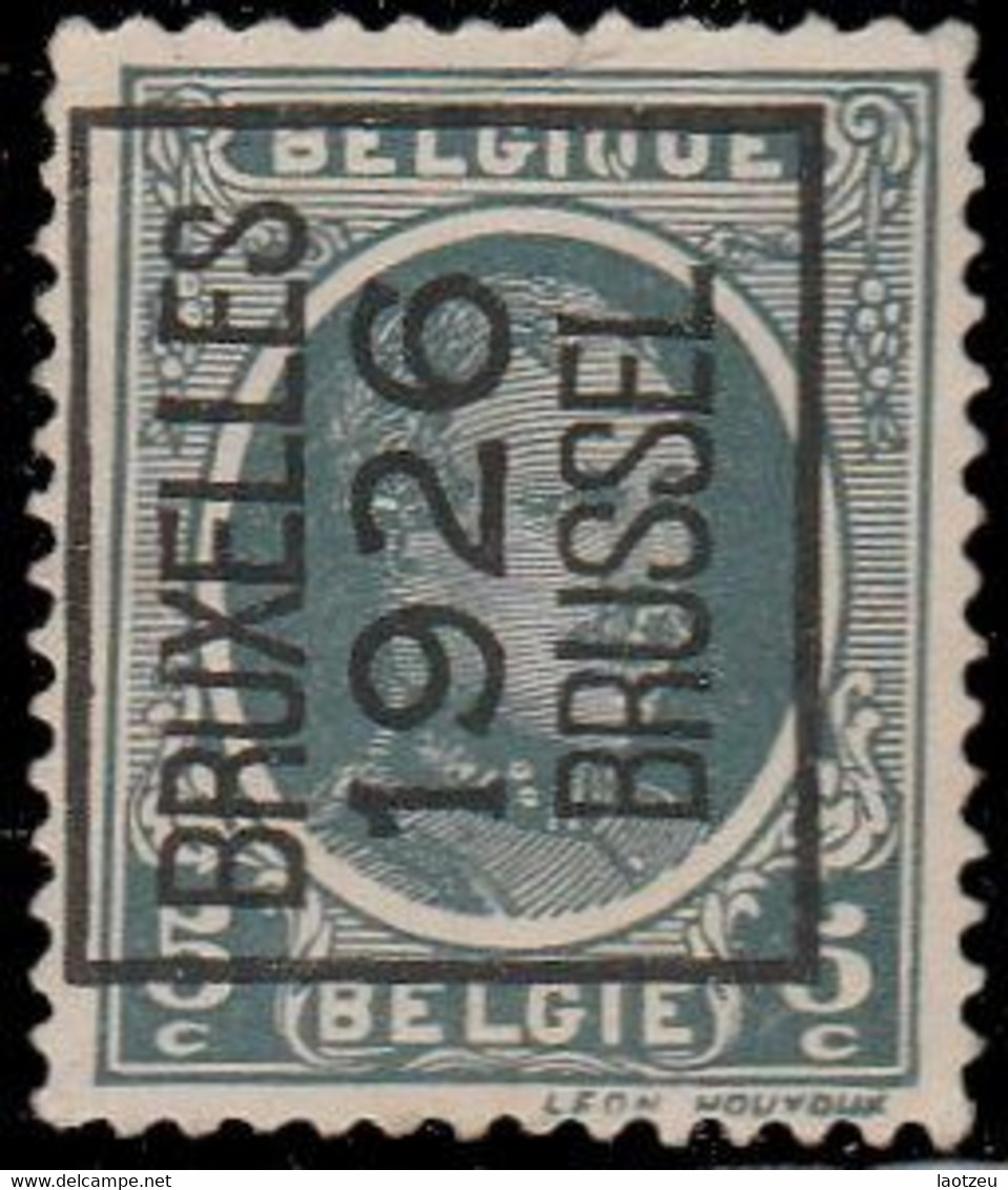 Belgique Préo 1926 ~ YT 140 - Albert 1er - Typografisch 1922-26 (Albert I)