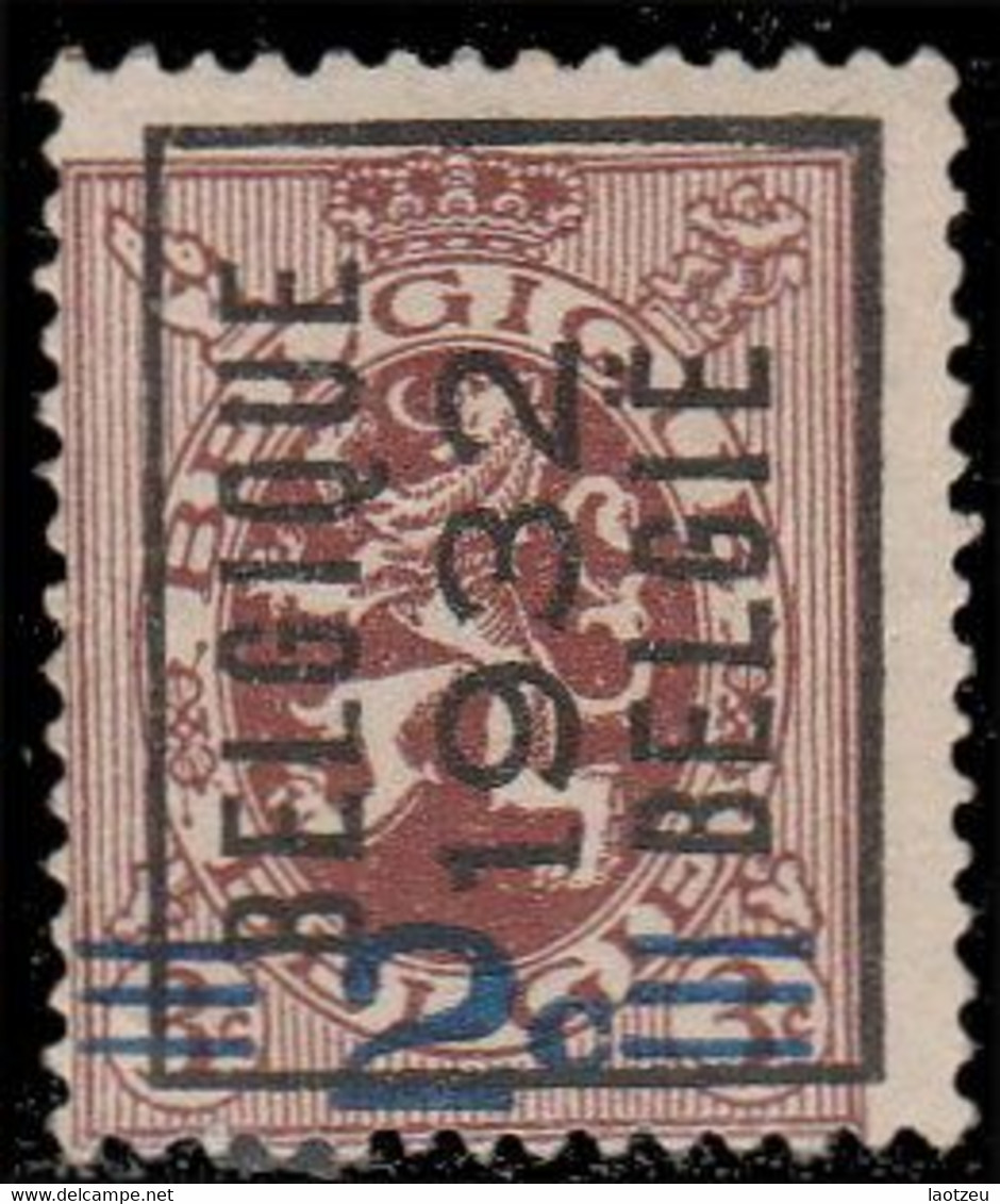 Belgique Préo 1932 ~ YT 315 - Armoiries - Typos 1929-37 (Lion Héraldique)
