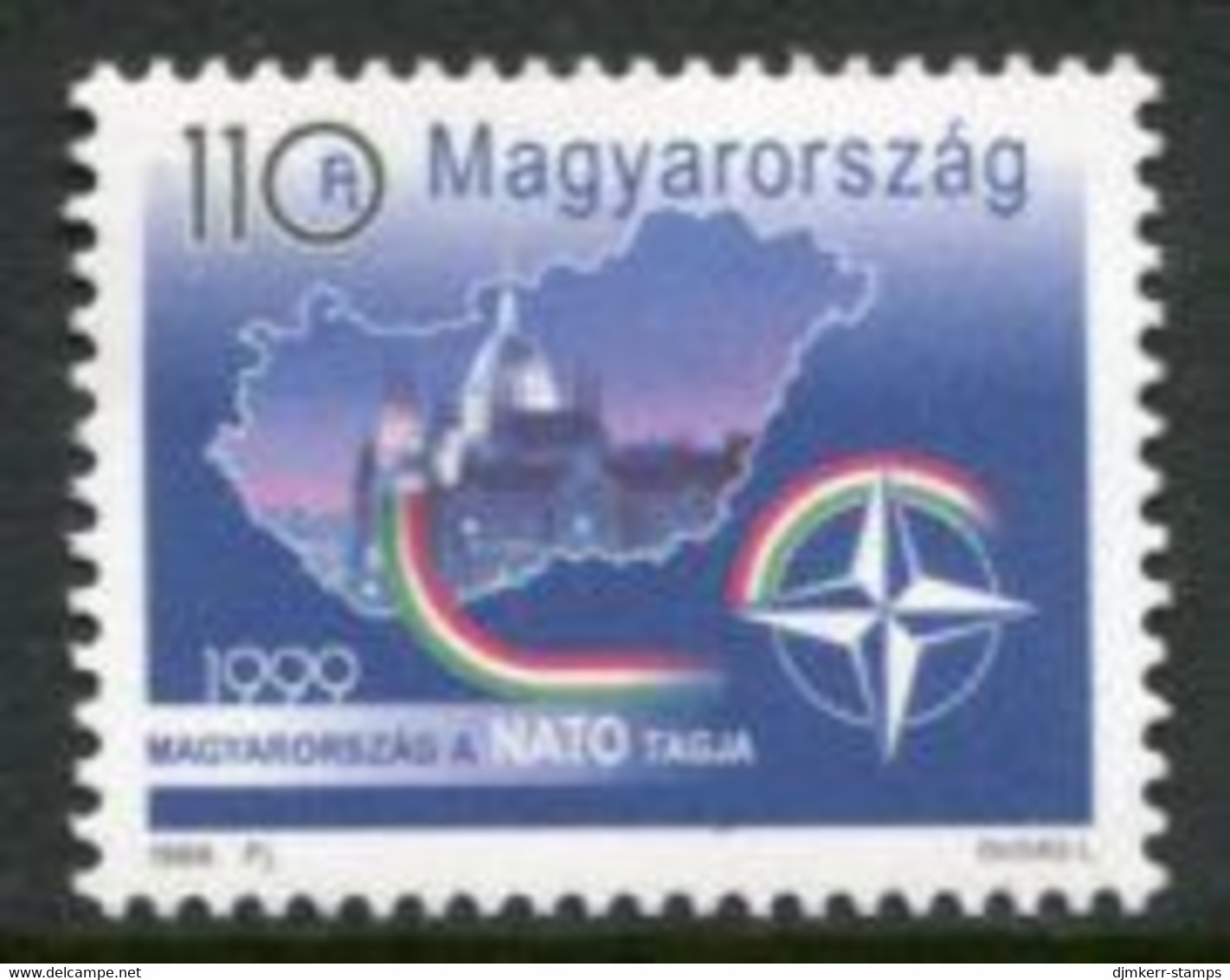 HUNGARY 1999 Entry Into NATO MNH / **..  Michel 4528 - Unused Stamps
