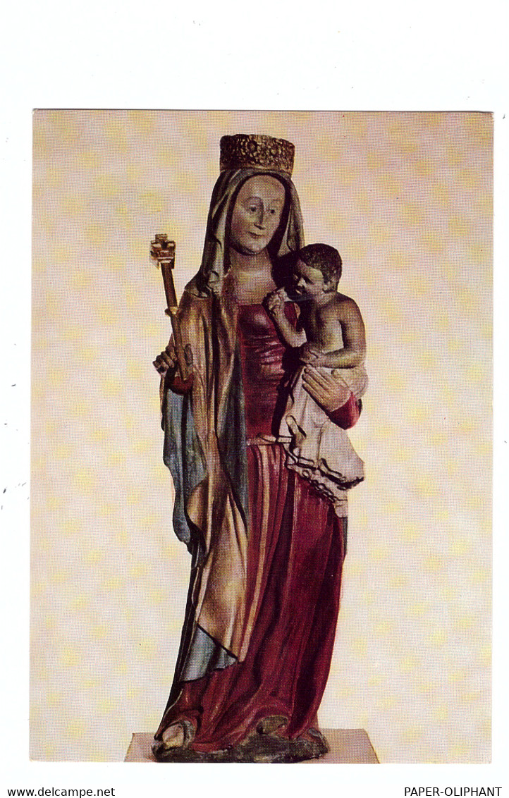 5524 KYLLBURG - ST. THOMAS, Bischöfl. Priesterhaus, Madonna 1350 - Bitburg