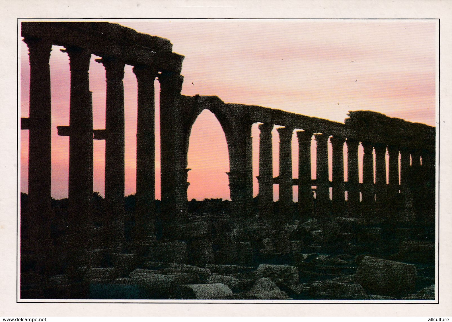 A4560- Syrie La Grande Colonnade De Palmyre, The Great Colonnade Of Palmyra, Ancient Architecture Syria - Syrie