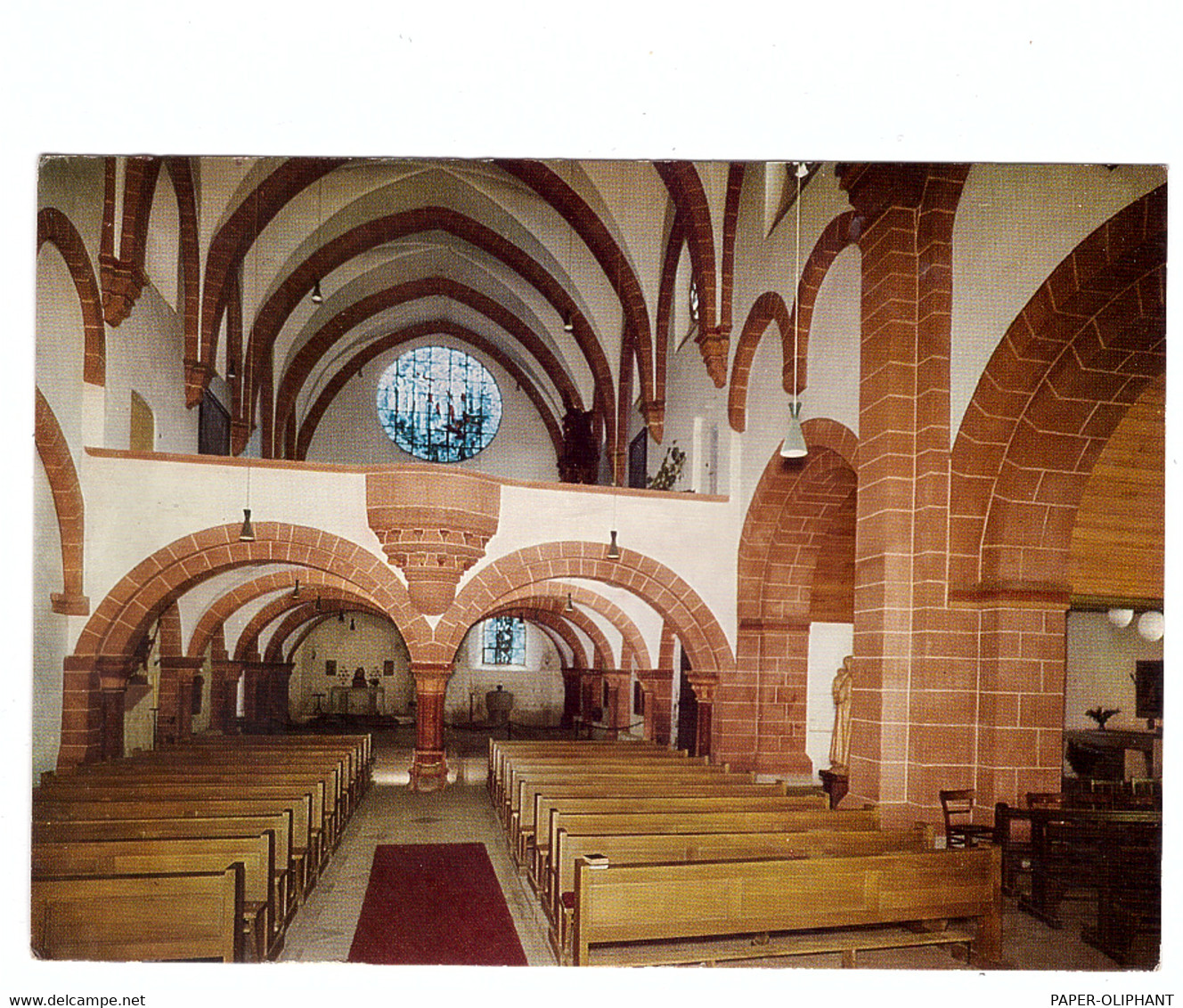 5524 KYLLBURG - ST. THOMAS, Abteikirche, Innenansicht - Bitburg