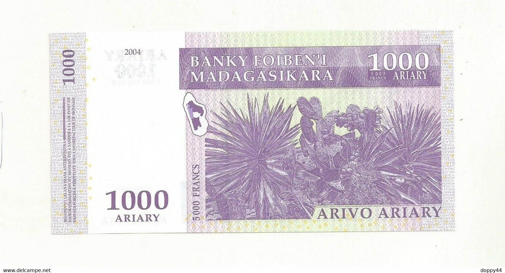 BILLET NEUF MADAGASCAR ANNEE 2004 1000 ARIARY  THEME LEMURIENS. - Madagascar