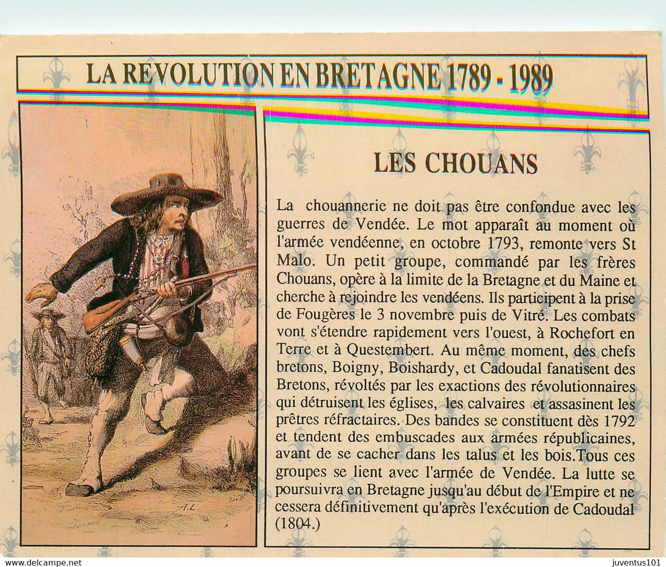 CPSM La Révolution En Bretagne-Les Chouans       L533 - Bretagne