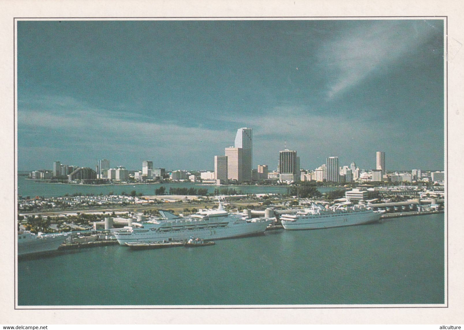 A4613- Vue Du Port, The Harbour In Miami Florida United States Of America - Miami