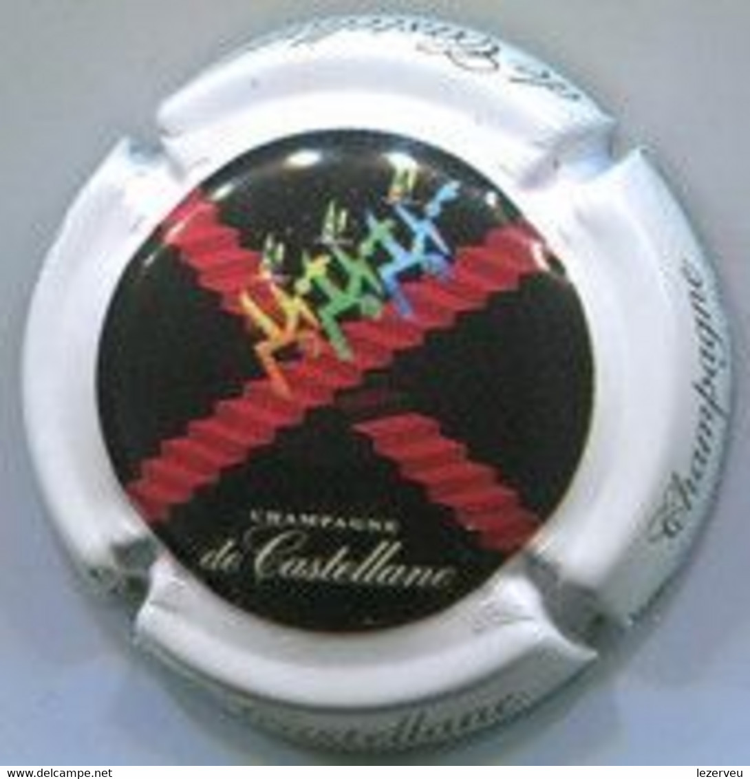 CAPSULE MUSELET CHAMPAGNE DE CASTELLANE MULTICOLORE - De Castellane