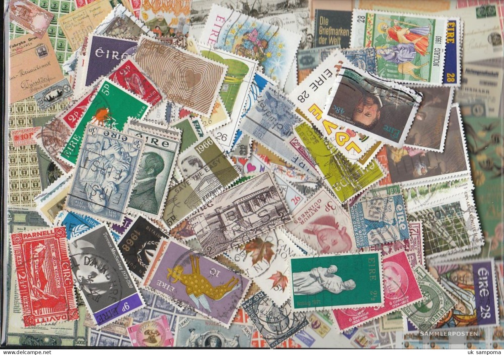 Ireland 100 Different  Special Stamps And Large - Collections, Lots & Séries