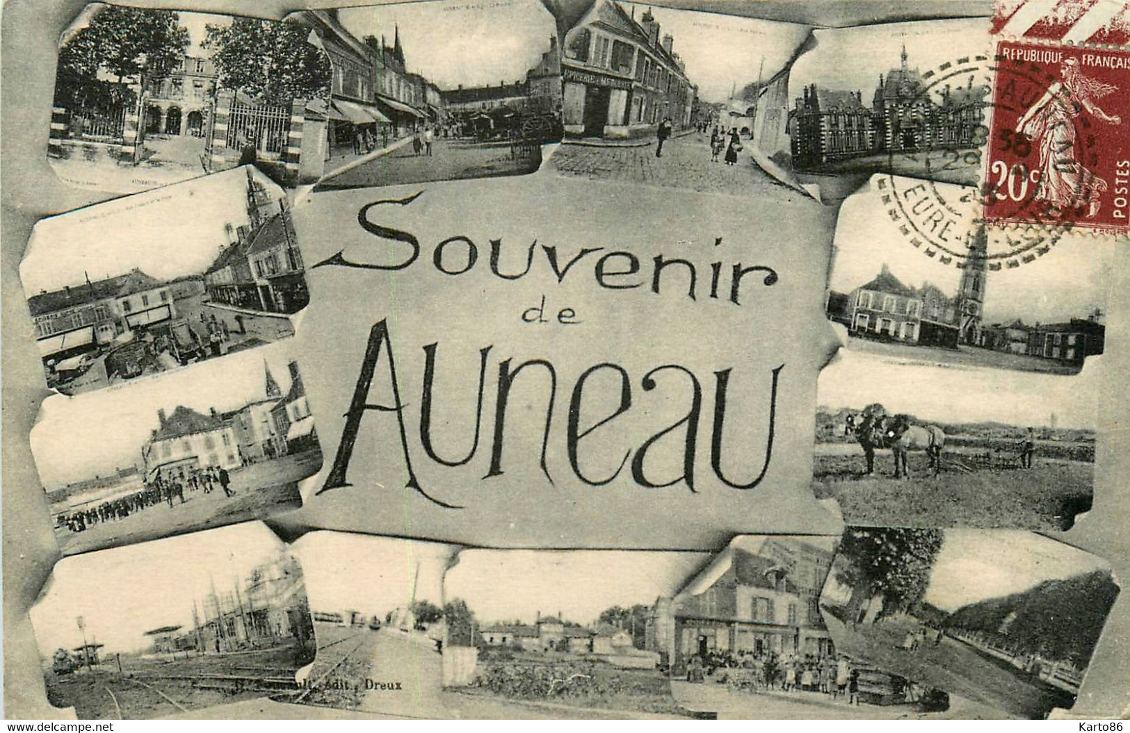 Auneau * Souvenir Du Village * Multivues - Auneau