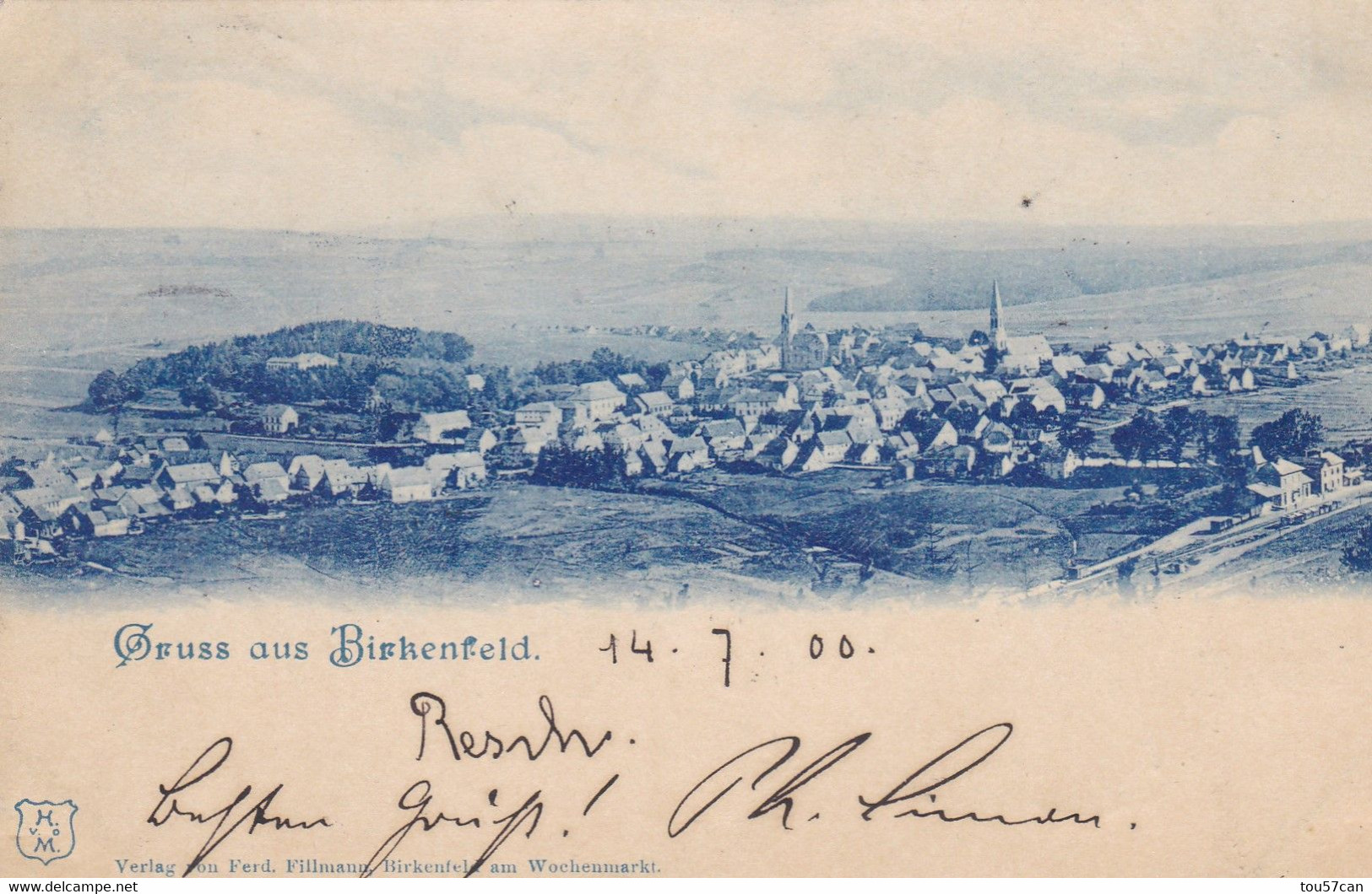 BIRKENFELD - RHEINLAND-PFALZ - DEUTSCHLAND - ANSICHTKARTE 1900... - Birkenfeld (Nahe)