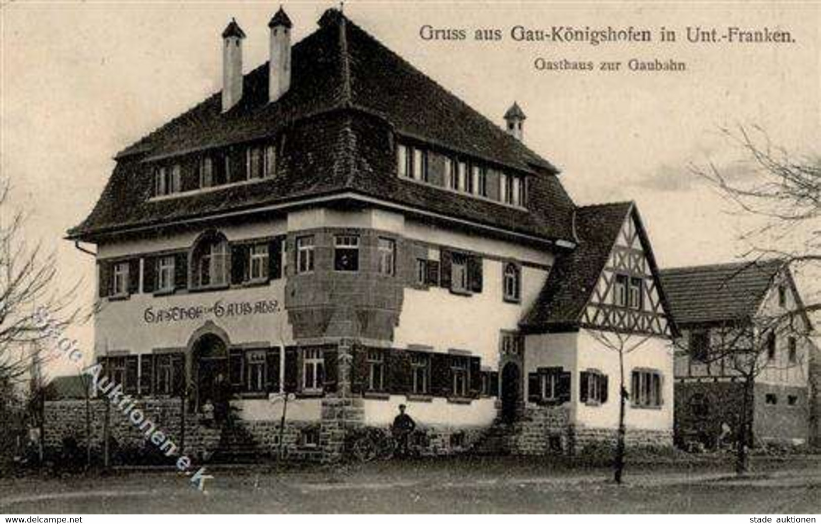 Gaukönigshofen (8701) Gasthaus Zur Gaubahn I - Autres & Non Classés